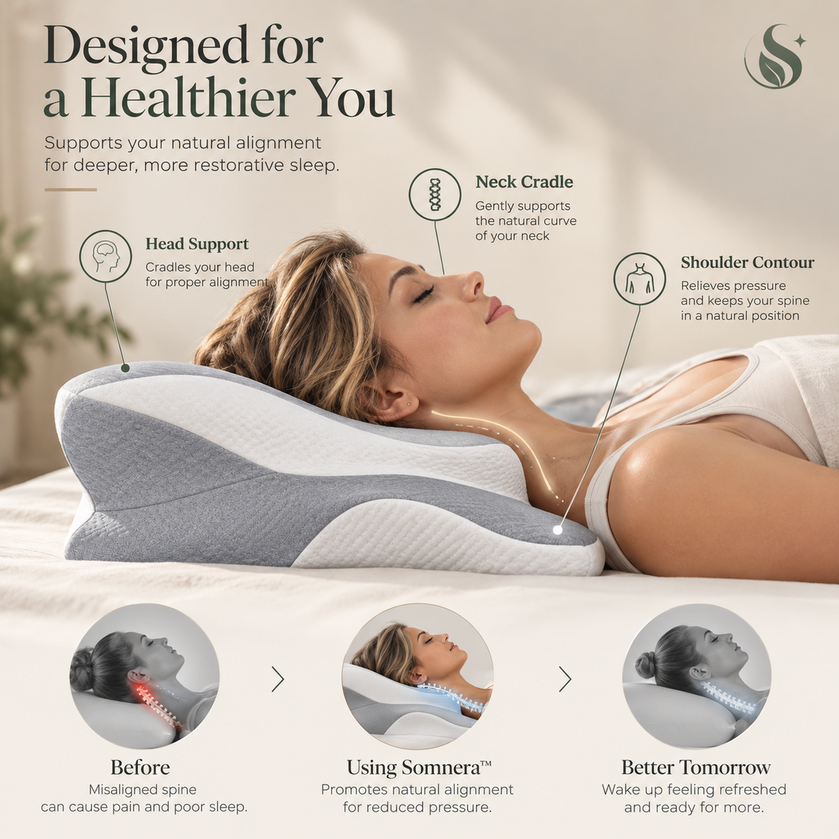 Somnera™ Align Pillow